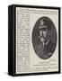 Captain W Wilson, Commanding Fleet Reserve at Portsmouth-null-Framed Stretched Canvas