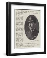 Captain W Wilson, Commanding Fleet Reserve at Portsmouth-null-Framed Giclee Print