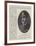 Captain W Wilson, Commanding Fleet Reserve at Portsmouth-null-Framed Giclee Print