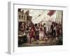 Captain William Kidd in New York Harbor-Jean Leon Gerome Ferris-Framed Giclee Print