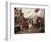 Captain William Kidd in New York Harbor-Jean Leon Gerome Ferris-Framed Giclee Print