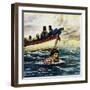 Captain William Webb Was the First Man to Swim the Channel-Alberto Salinas-Framed Giclee Print