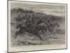 Captain Wilson's Retreat Towards the Shangani River-null-Mounted Giclee Print