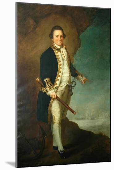 Captain Wood of Bolling Hall, 1770-Dominic Serres-Mounted Giclee Print