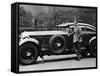 Captain Woolf Barnato with His Bentley-null-Framed Stretched Canvas