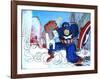 Captain Yeah-Cyril Anquelidis-Framed Art Print