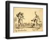 Captains Bonbardon and Grillo, 1622-Jacques Callot-Framed Giclee Print