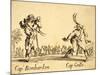 Captains Bonbardon and Grillo, 1622-Jacques Callot-Mounted Giclee Print