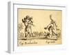 Captains Bonbardon and Grillo, 1622-Jacques Callot-Framed Giclee Print