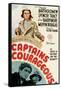 Captains Courageous, Freddie Bartholomew, Spencer Tracy, Lionel Barrymore, 1937-null-Framed Stretched Canvas