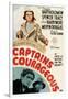 Captains Courageous, Freddie Bartholomew, Spencer Tracy, Lionel Barrymore, 1937-null-Framed Art Print