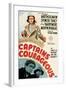 Captains Courageous, Freddie Bartholomew, Spencer Tracy, Lionel Barrymore, 1937-null-Framed Art Print