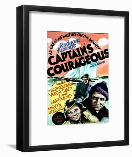 Captains Courageous - Movie Poster Reproduction-null-Framed Photo