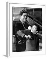 Captains Courageous, Spencer Tracy, Freddie Bartholomew, 1937-null-Framed Photo