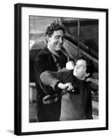 Captains Courageous, Spencer Tracy, Freddie Bartholomew, 1937-null-Framed Photo