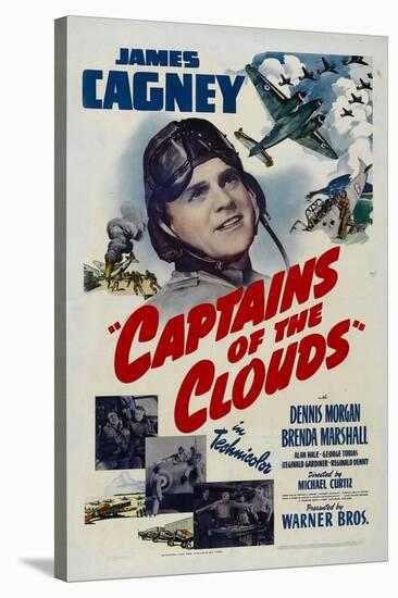 Captains of the Clouds, James Cagney, 1942-null-Stretched Canvas