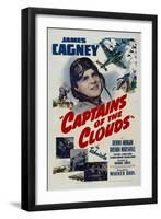 Captains of the Clouds, James Cagney, 1942-null-Framed Art Print