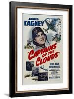 Captains of the Clouds, James Cagney, 1942-null-Framed Art Print