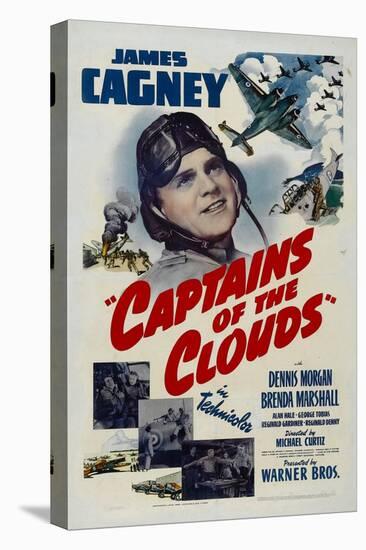 Captains of the Clouds, James Cagney, 1942-null-Stretched Canvas