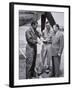 Captains Yeager and Fitzgerald with Larry Bell-null-Framed Photographic Print
