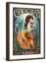 Captiva, Florida - Mermaid-Lantern Press-Framed Art Print