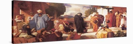 Captive Andromache-Frederic Leighton-Stretched Canvas