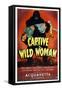 Captive Wild Woman-null-Framed Stretched Canvas