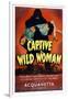 Captive Wild Woman-null-Framed Art Print