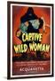 Captive Wild Woman-null-Framed Art Print