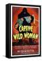 Captive Wild Woman-null-Framed Stretched Canvas