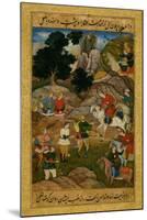 Captive Youth Being Brought before a Mounted Prince, C. 1605-null-Mounted Giclee Print
