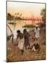 Captivity in Babylon of the Israelites - Bible-William Brassey Hole-Mounted Giclee Print