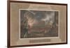 Capture and Burning of the City of Washington, 1815-null-Framed Giclee Print