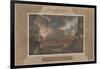 Capture and Burning of the City of Washington, 1815-null-Framed Giclee Print