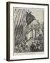 Capture of a Devil-Fish, Hoisting Him Overboard-William Heysham Overend-Framed Giclee Print