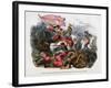 Capture of a Moorish Standard by the English Horse, at Tangier, 1664-null-Framed Giclee Print