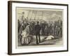 Capture of a Shark in the Tropics-null-Framed Giclee Print