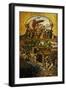 Capture of Aztec Emperor Montezuma II-null-Framed Giclee Print