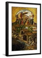 Capture of Aztec Emperor Montezuma II-null-Framed Giclee Print