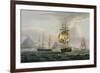 Capture of Banda, 1810, Engraved Sutherland For J. Jenkins's 'Naval Achievements', 1816-Thomas Whitcombe-Framed Giclee Print