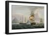 Capture of Banda, 1810, Engraved Sutherland For J. Jenkins's 'Naval Achievements', 1816-Thomas Whitcombe-Framed Giclee Print