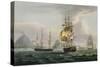 Capture of Banda, 1810, Engraved Sutherland For J. Jenkins's 'Naval Achievements', 1816-Thomas Whitcombe-Stretched Canvas