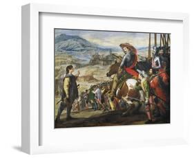 Capture of Breisach-Jusepe Leonardo-Framed Giclee Print