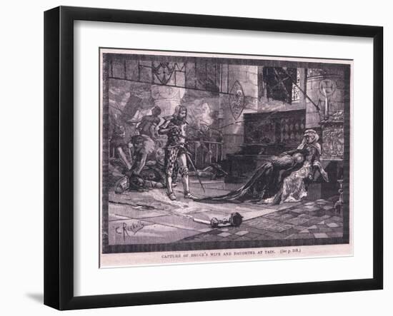 Capture of Bruce's Wife and Daughter at Tain Ad 1306-Charles Ricketts-Framed Giclee Print