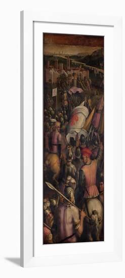 Capture of Cascina, 1563-1565-Giorgio Vasari-Framed Giclee Print