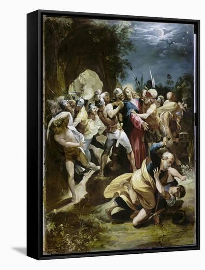 Capture of Christ-Giuseppe Cesari Arpino-Framed Stretched Canvas