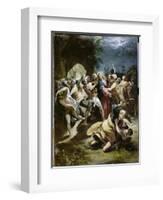 Capture of Christ-Giuseppe Cesari Arpino-Framed Giclee Print