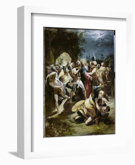 Capture of Christ-Giuseppe Cesari Arpino-Framed Giclee Print