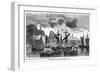 Capture of Fort Frontenac, 1758-null-Framed Giclee Print