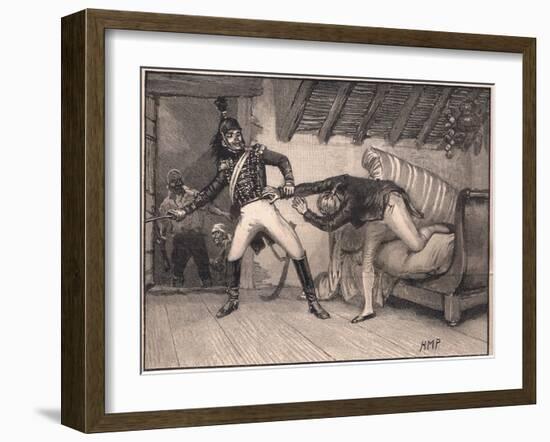 Capture of Godoy Ad 1808-Henry Marriott Paget-Framed Giclee Print